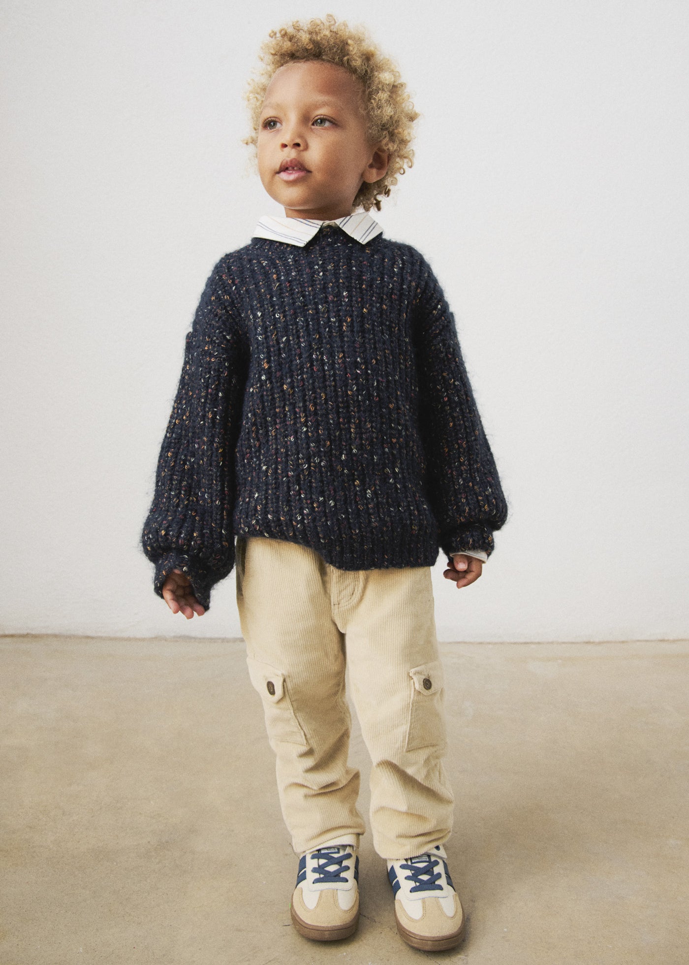 Boy Corduroy Cargo Pants