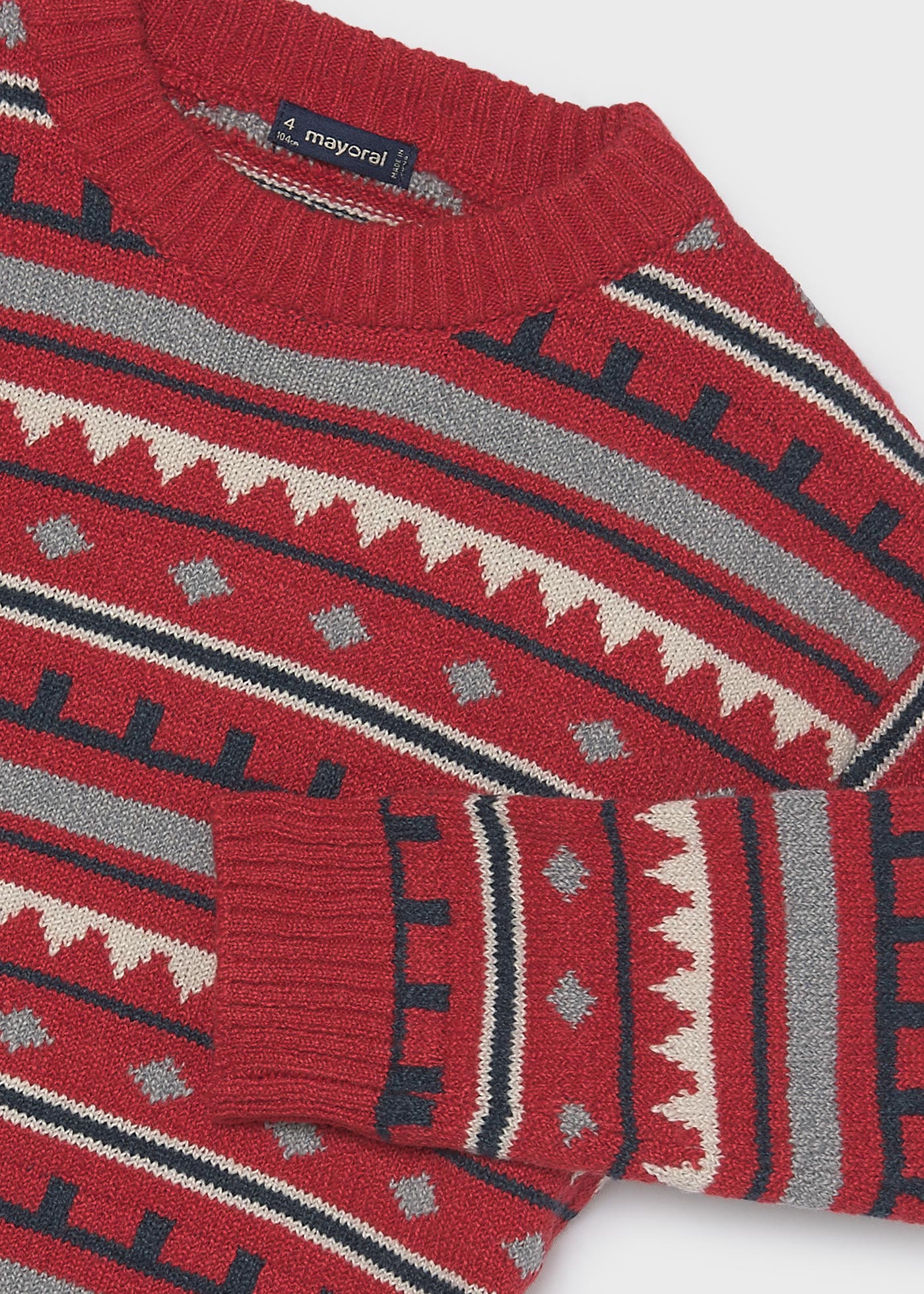Boy Jacquard Sweater