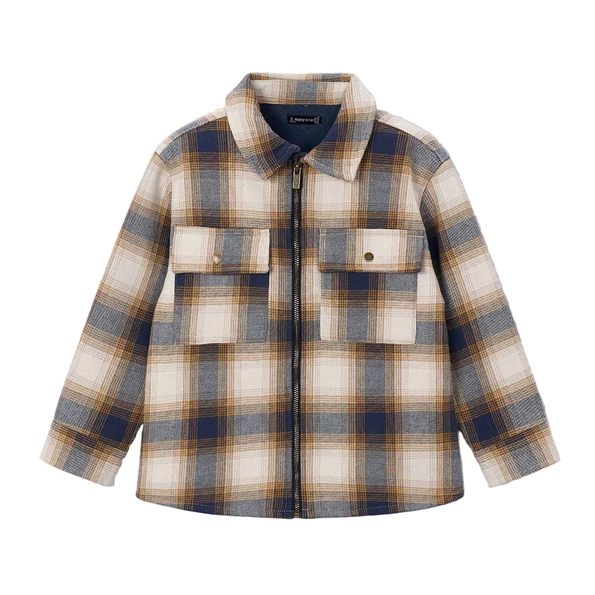 Boy Plaid Jacket
