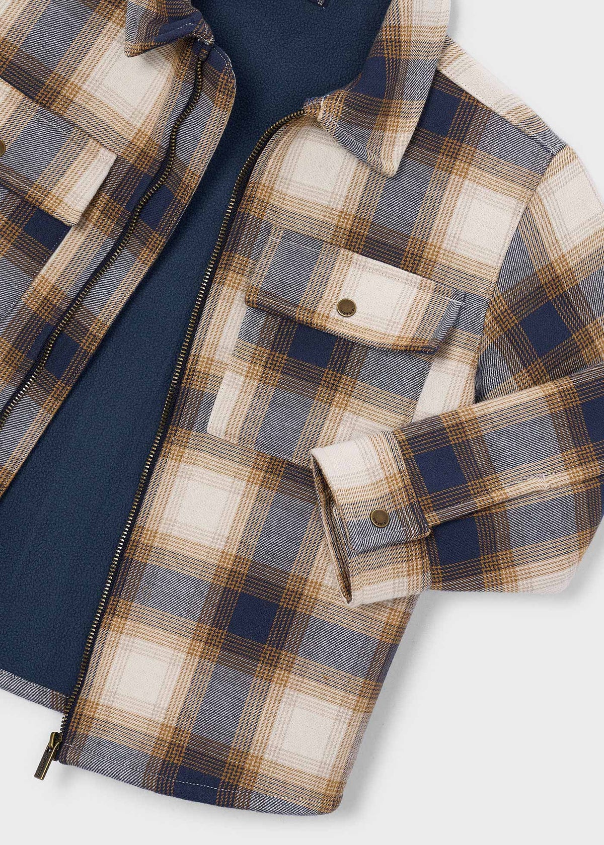 Boy Plaid Jacket