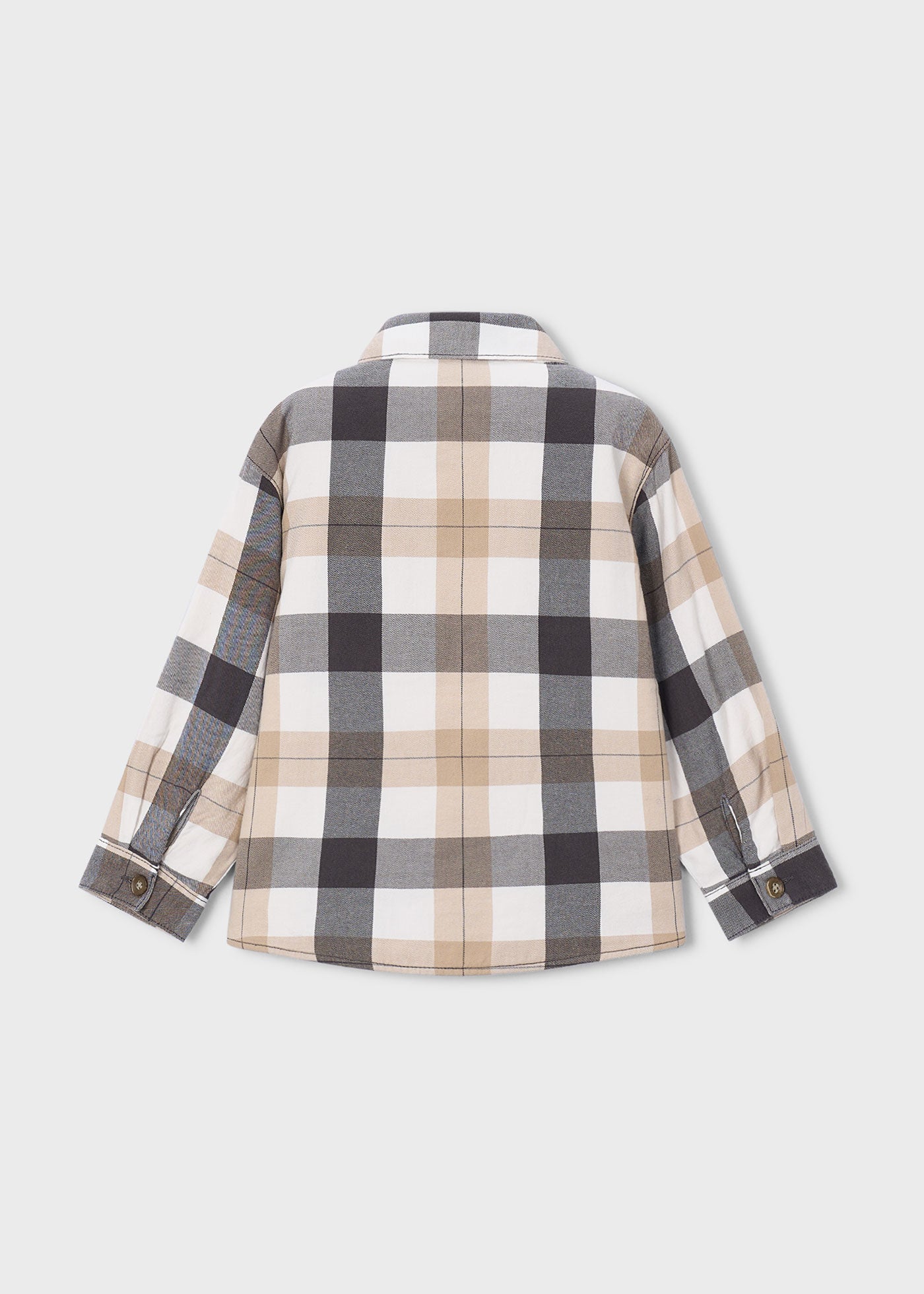 Boy Plaid Overshirt