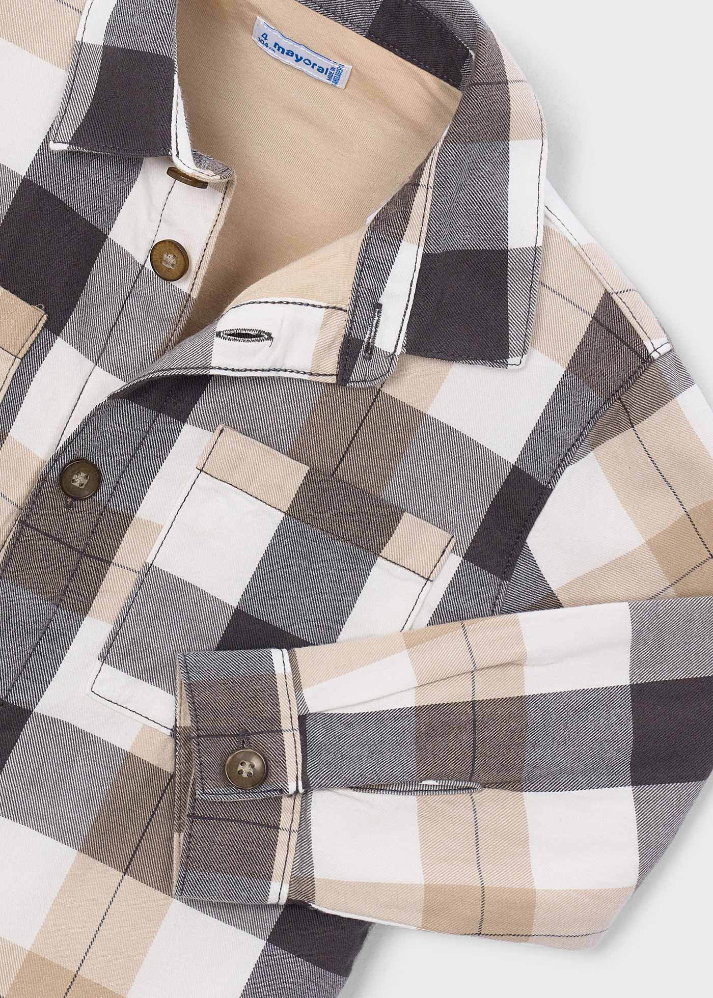 Boy Plaid Overshirt