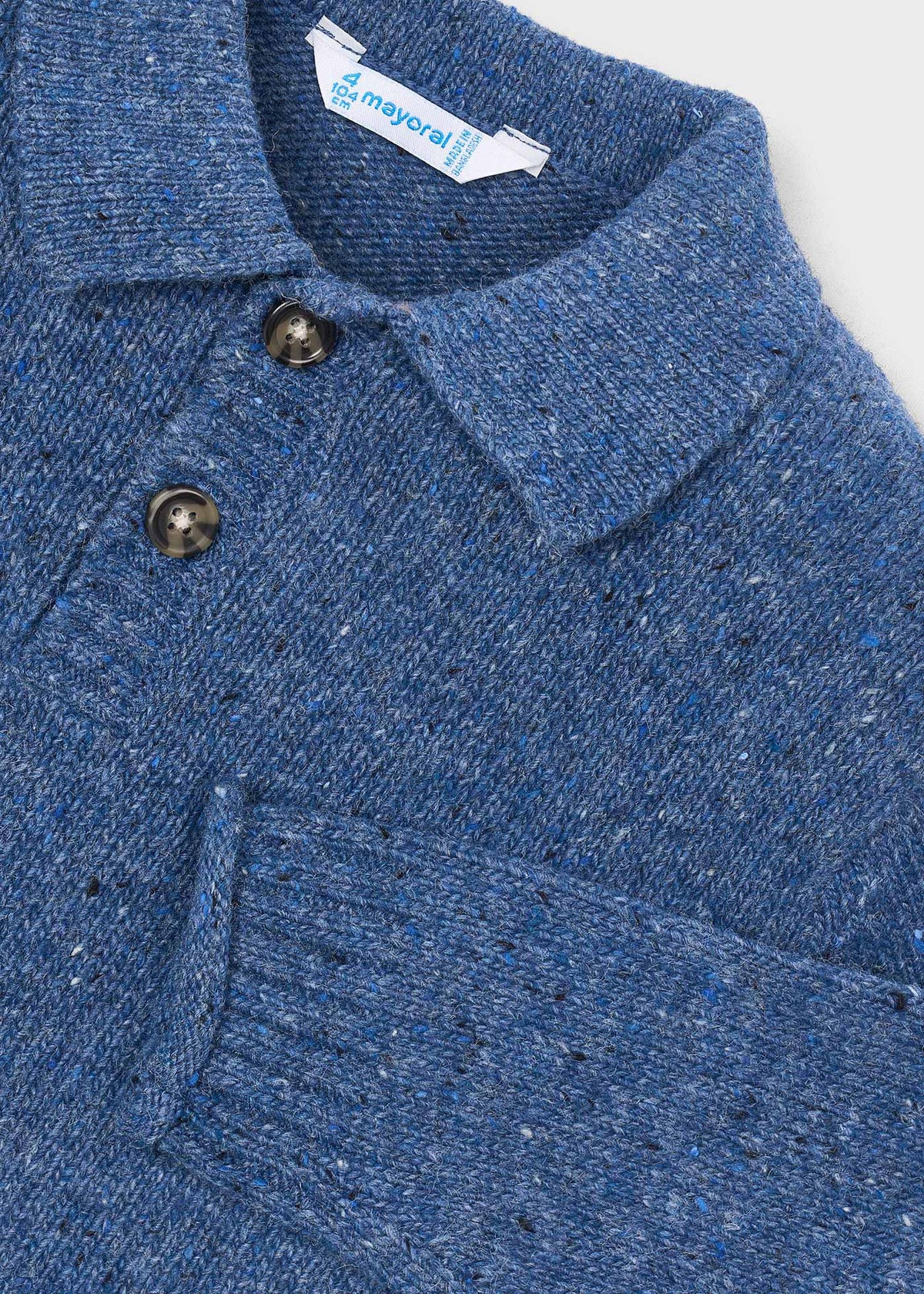 Boy Polo Collar Sweater