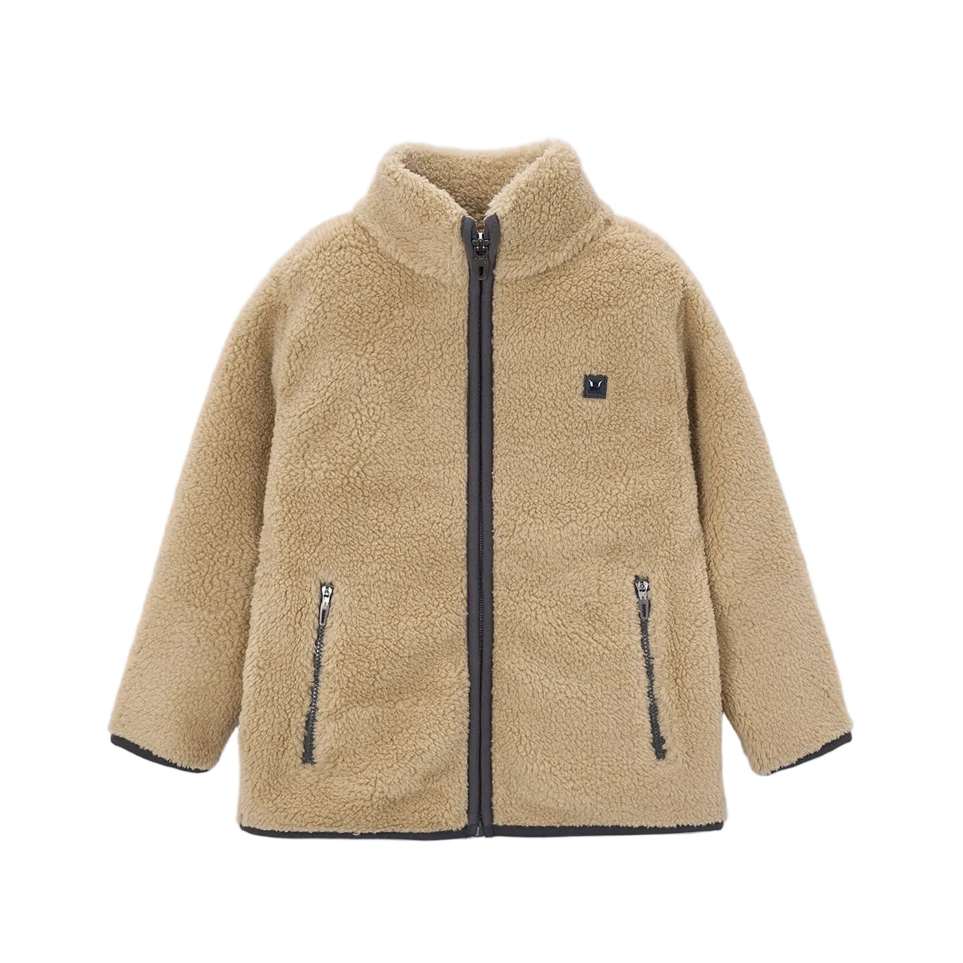 Boy Sherpa Zip-Up Sweatshirt