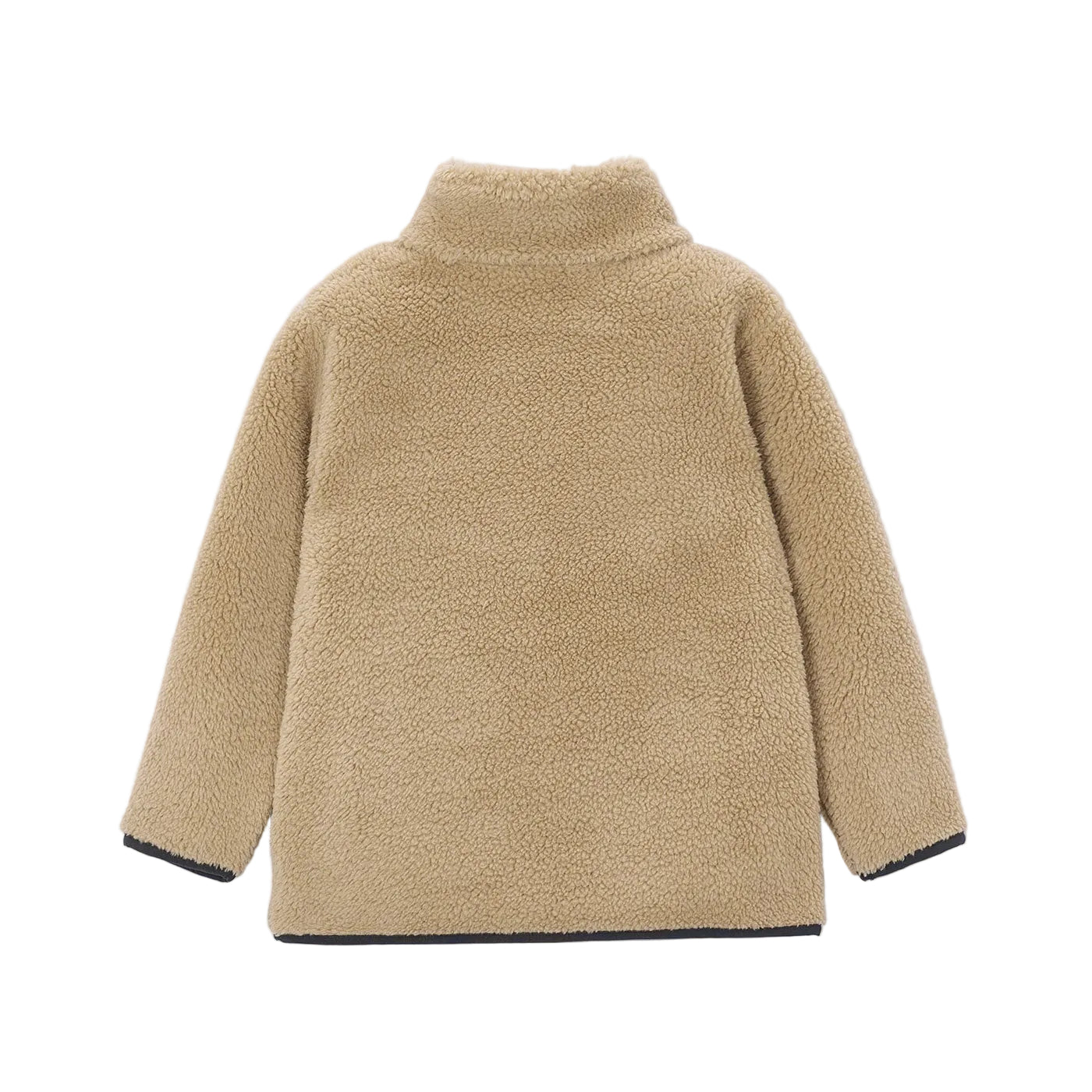 Boy Sherpa Zip-Up Sweatshirt