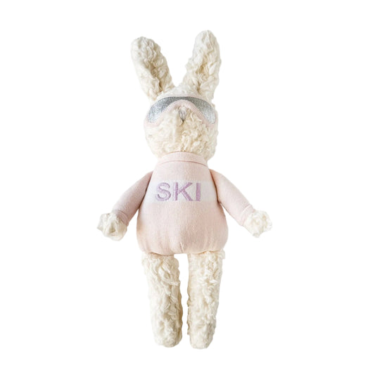 Organic Ski Bunny Plush