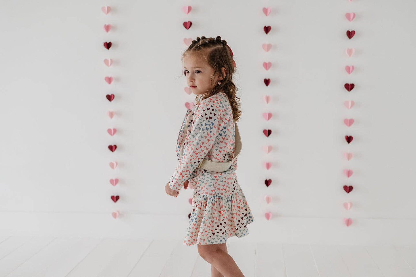 Rainbow Hearts Skort