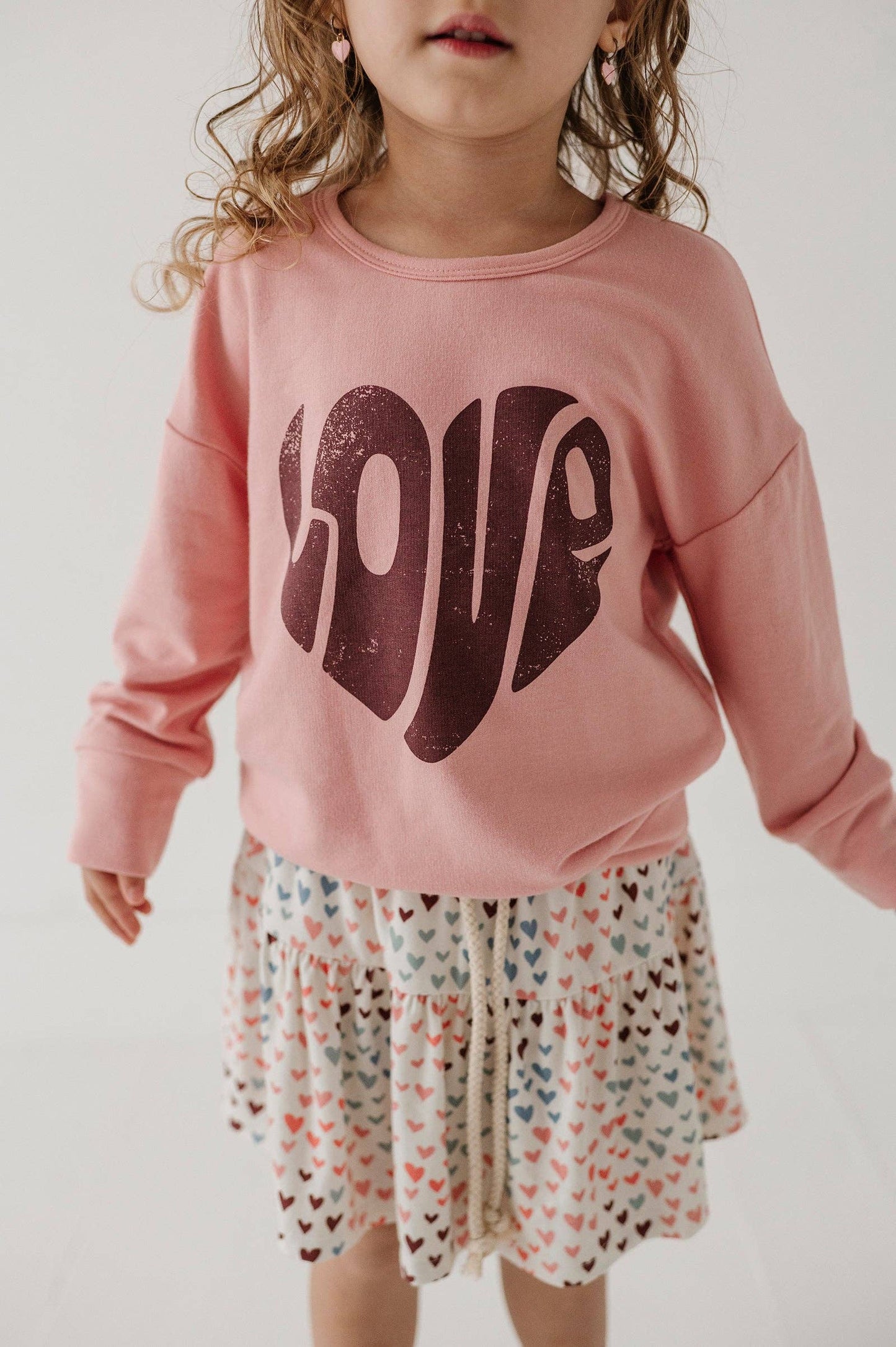 Love Drop-Shoulder Pullover
