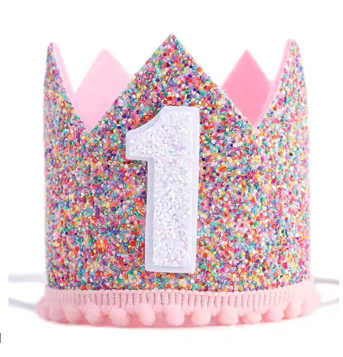Confetti Birthday Crown