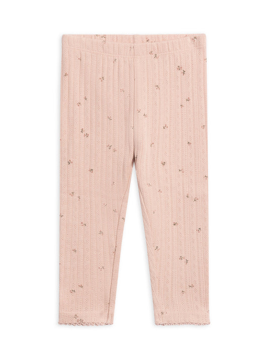 Gina Brushed Back Pointelle Leggings- Haran Floral