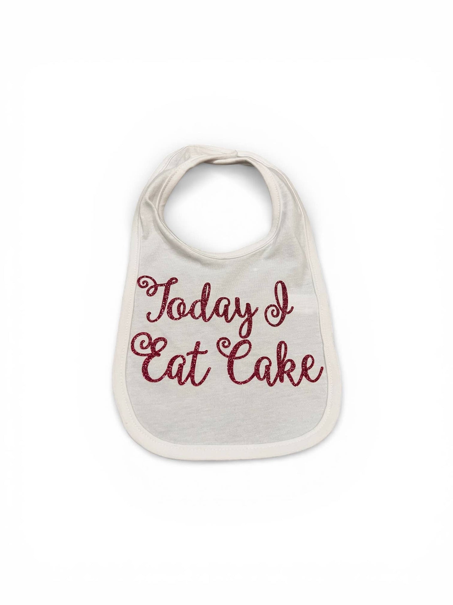 Today I eat Cake Bib