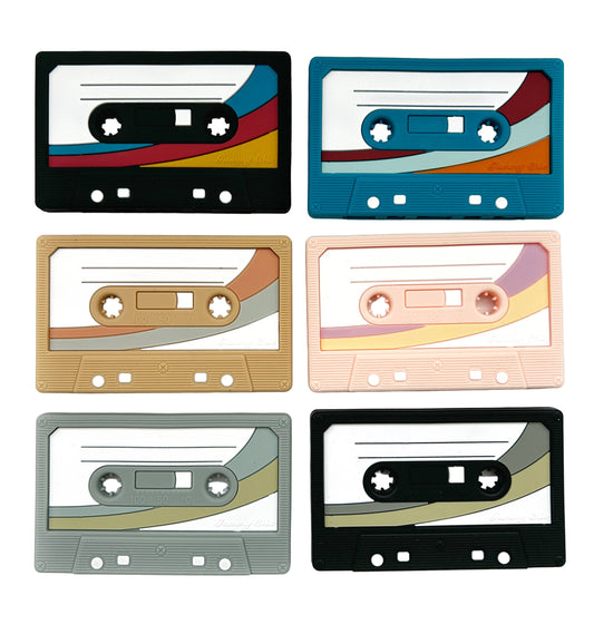 Retro 80s & 90s Cassette Mix Tape Teether