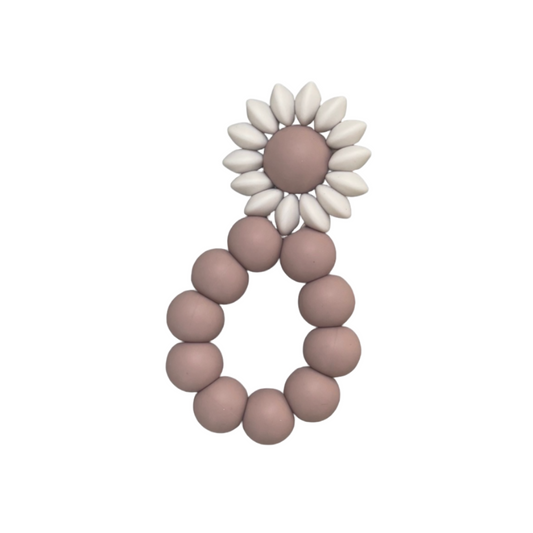 Sunny Teether- Adobe Rose