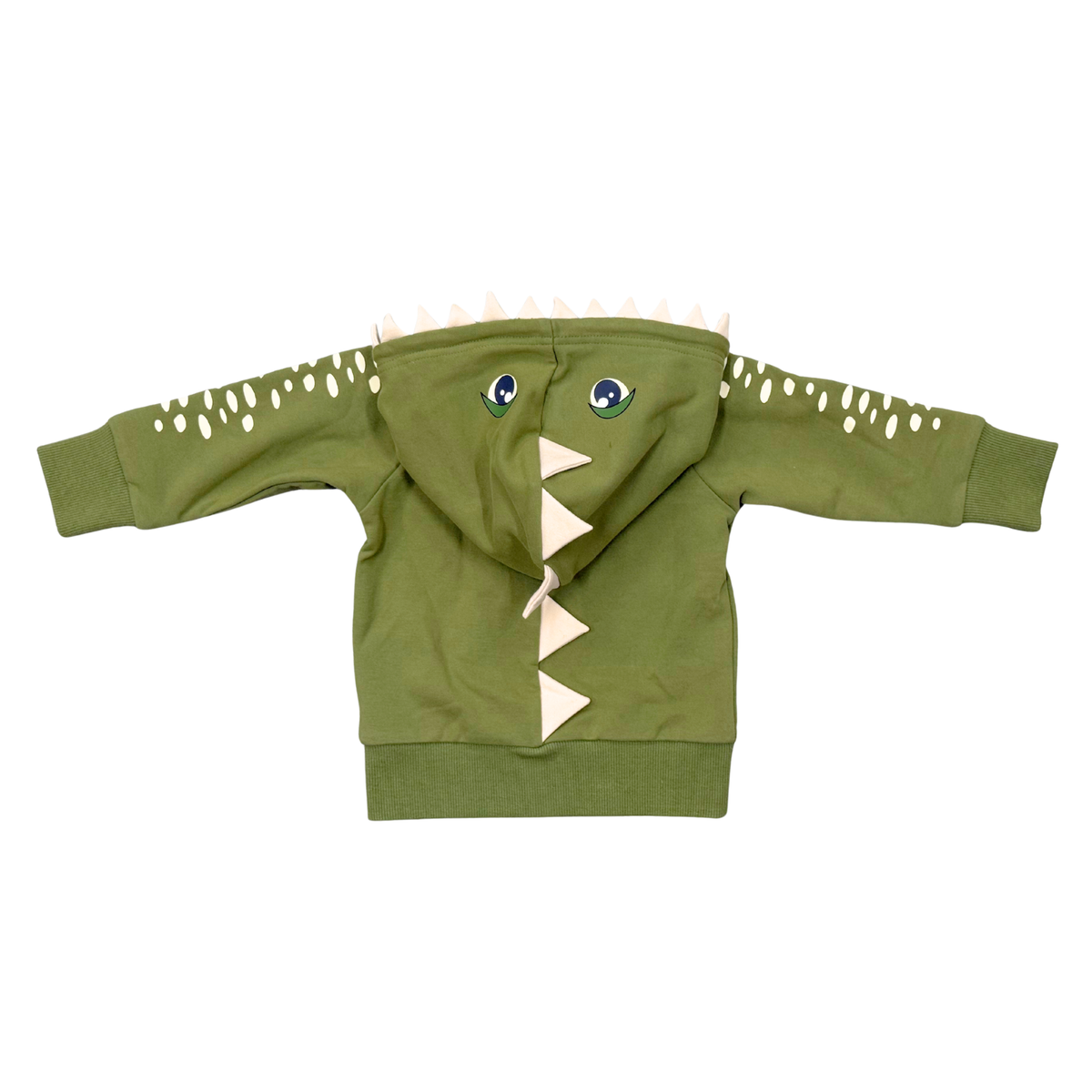 Green Dinosaur Hooded Jacket