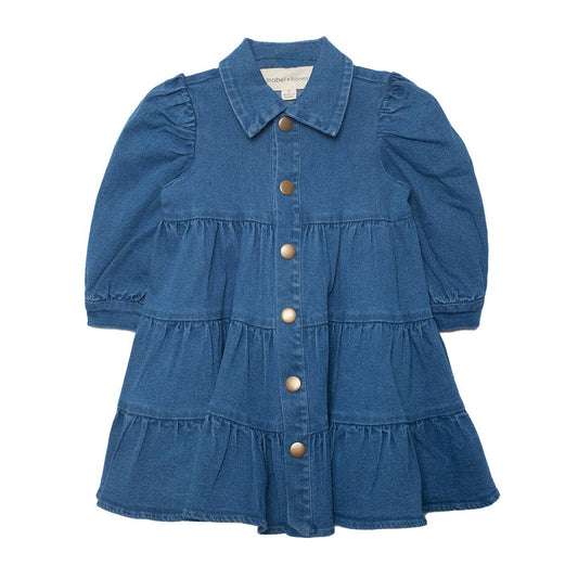 Denim Days Tiered Dress