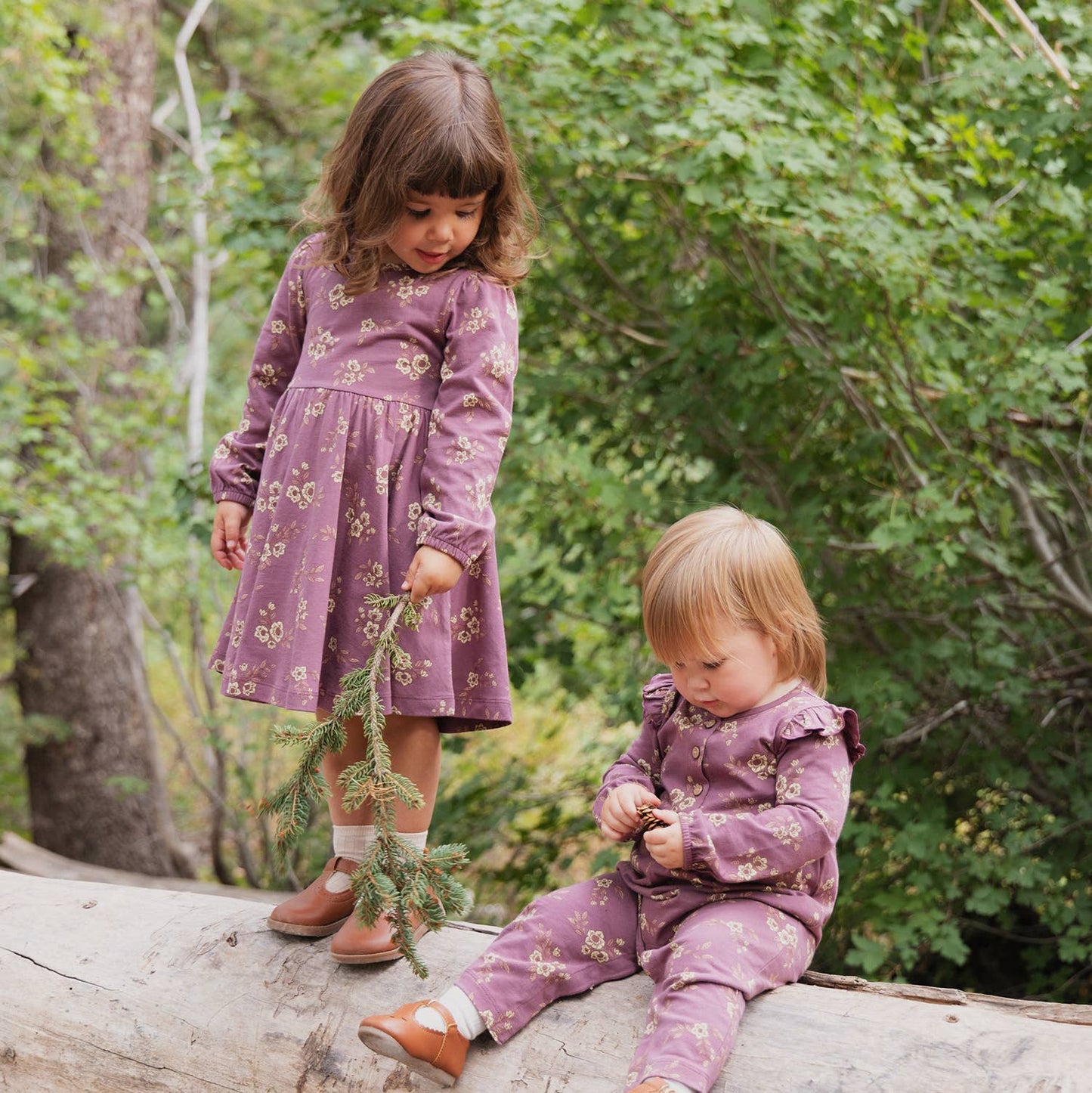 Twirl Dress- Orchid Blooms