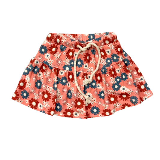 Zoey Daisy Bamboo Skort