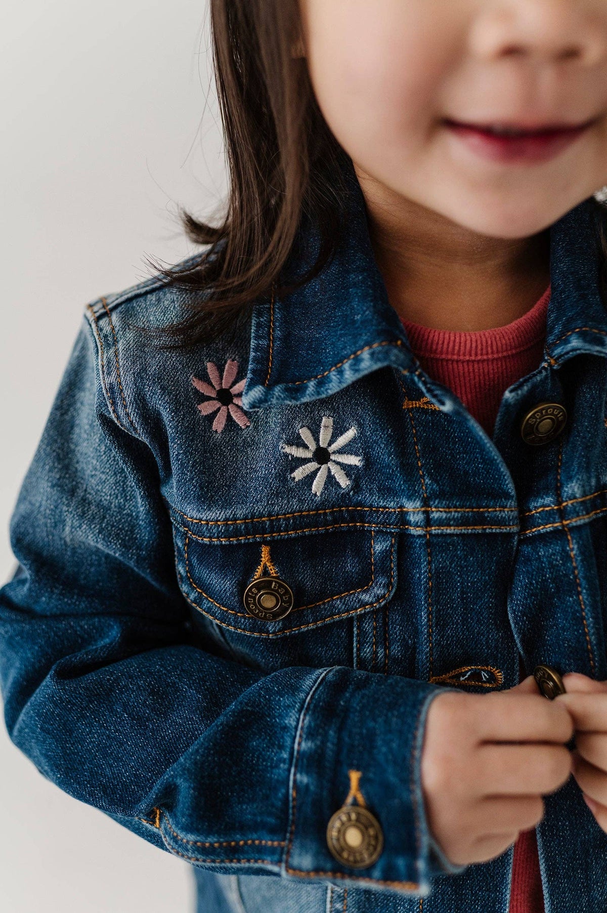 Dark Blue Wash Denim Jacket