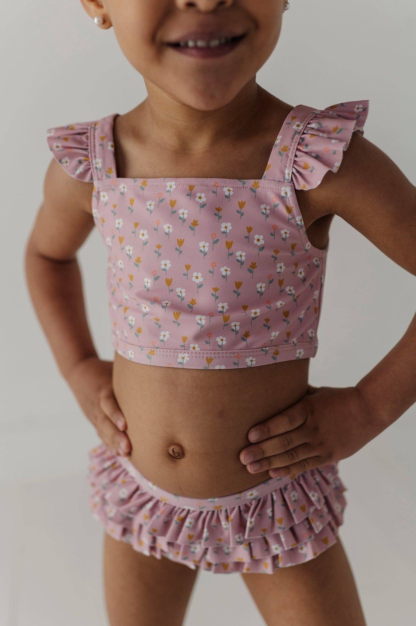Mini Daisy Two-Piece Swimsuit