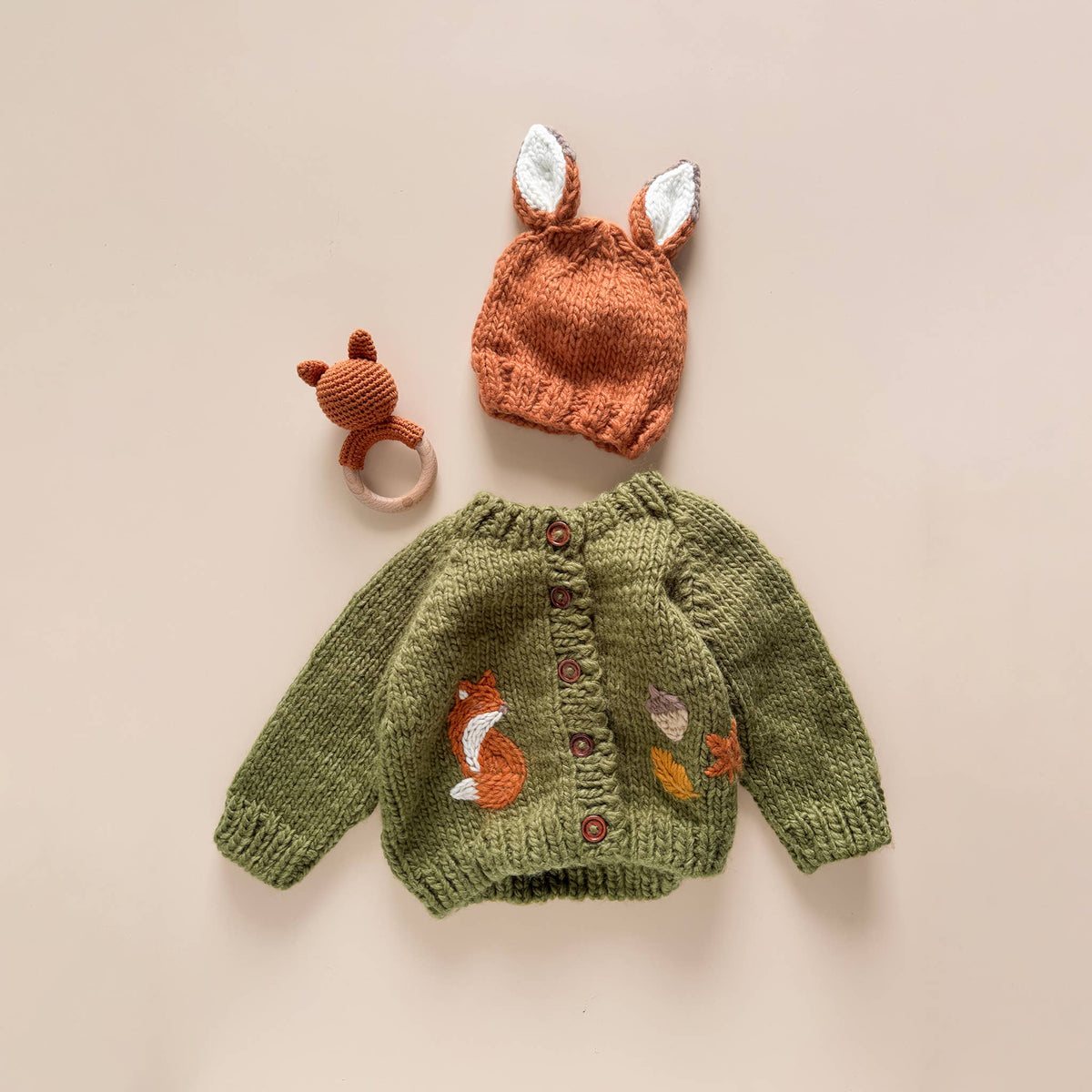 Organic Fox Cardigan