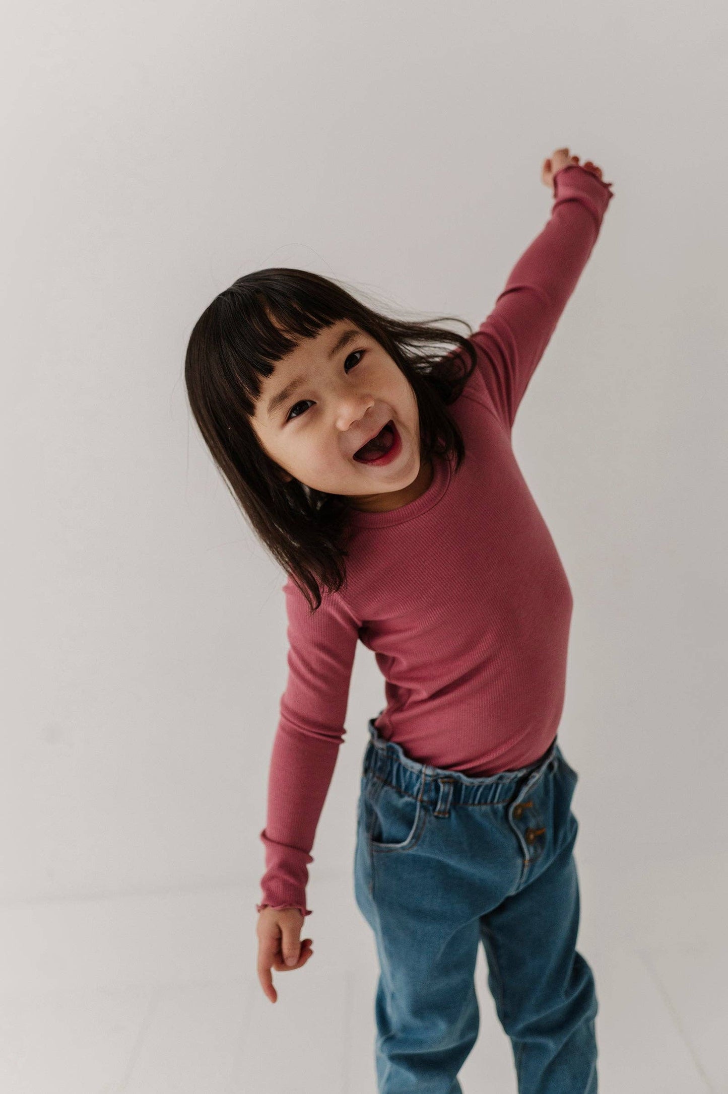 Mesa Rose Lettuce Hem Tee