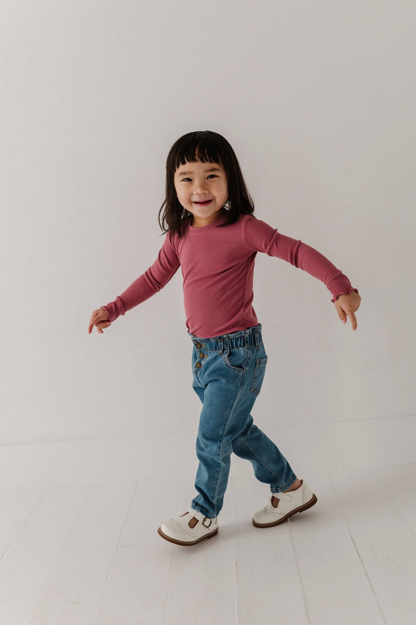 Mesa Rose Lettuce Hem Tee