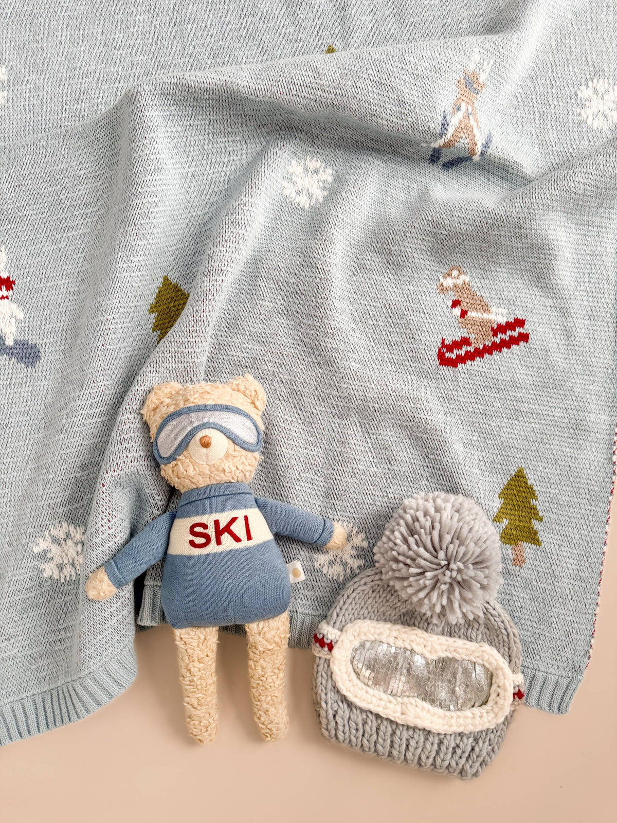 Organic Ski & Snowboard Baby Blanket