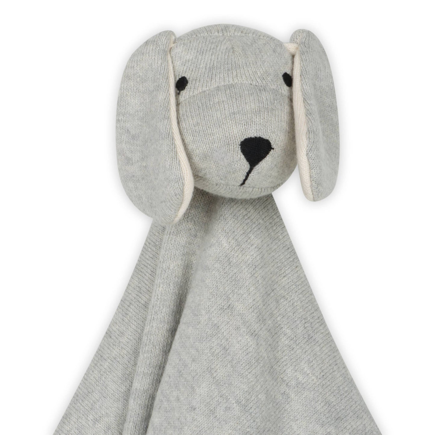 Organic Cotton Lovey - Heather Grey Puppy Dog