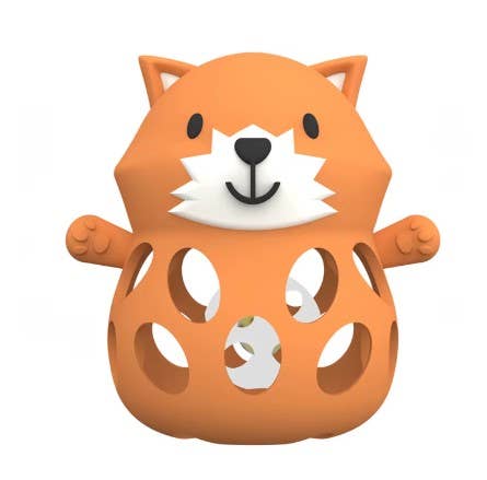 3D Fox Silicone Teeether