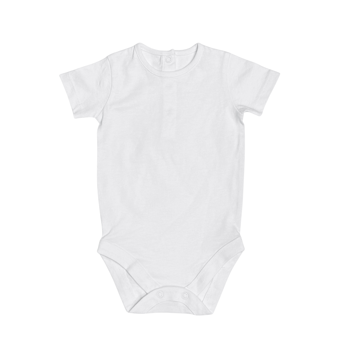Basic Short Sleeve Baby Bodysuit Onesie  (Organic Cotton)