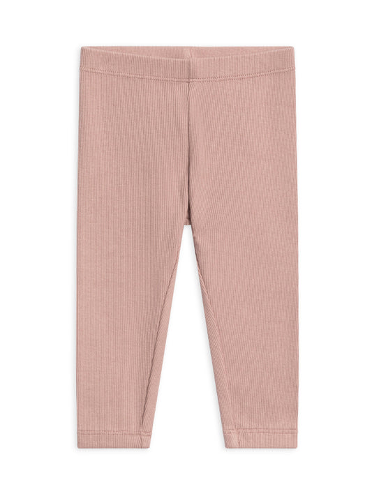 Lennon Ribbed Leggings- Mauve