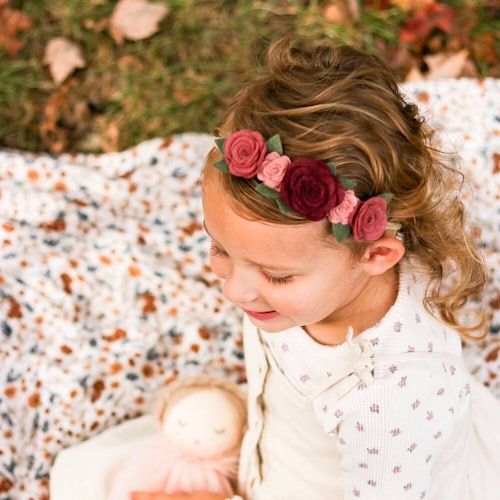 Cupcake Craft: Spring Floral Headbands