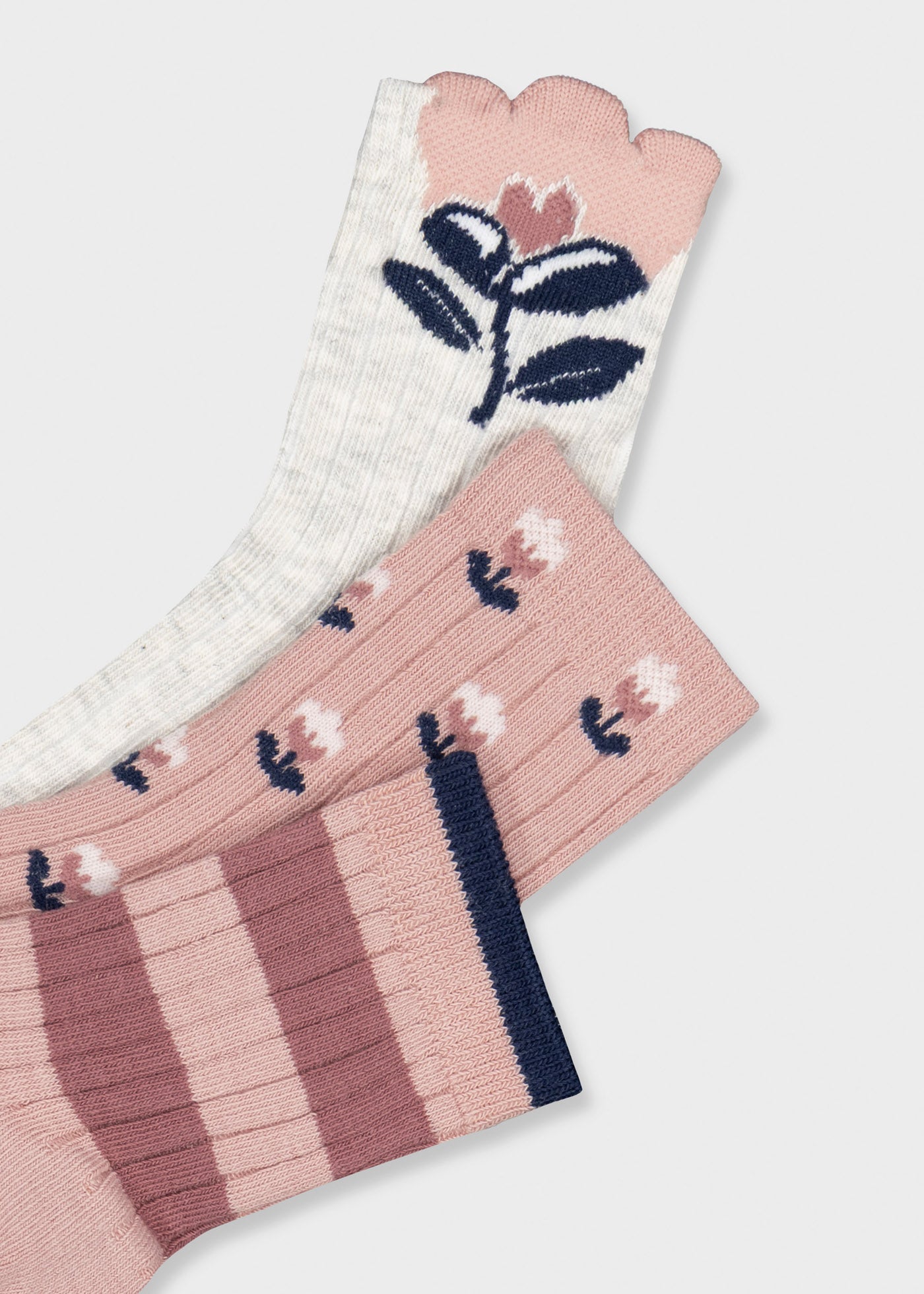 Girl 3-Pack Floral Socks