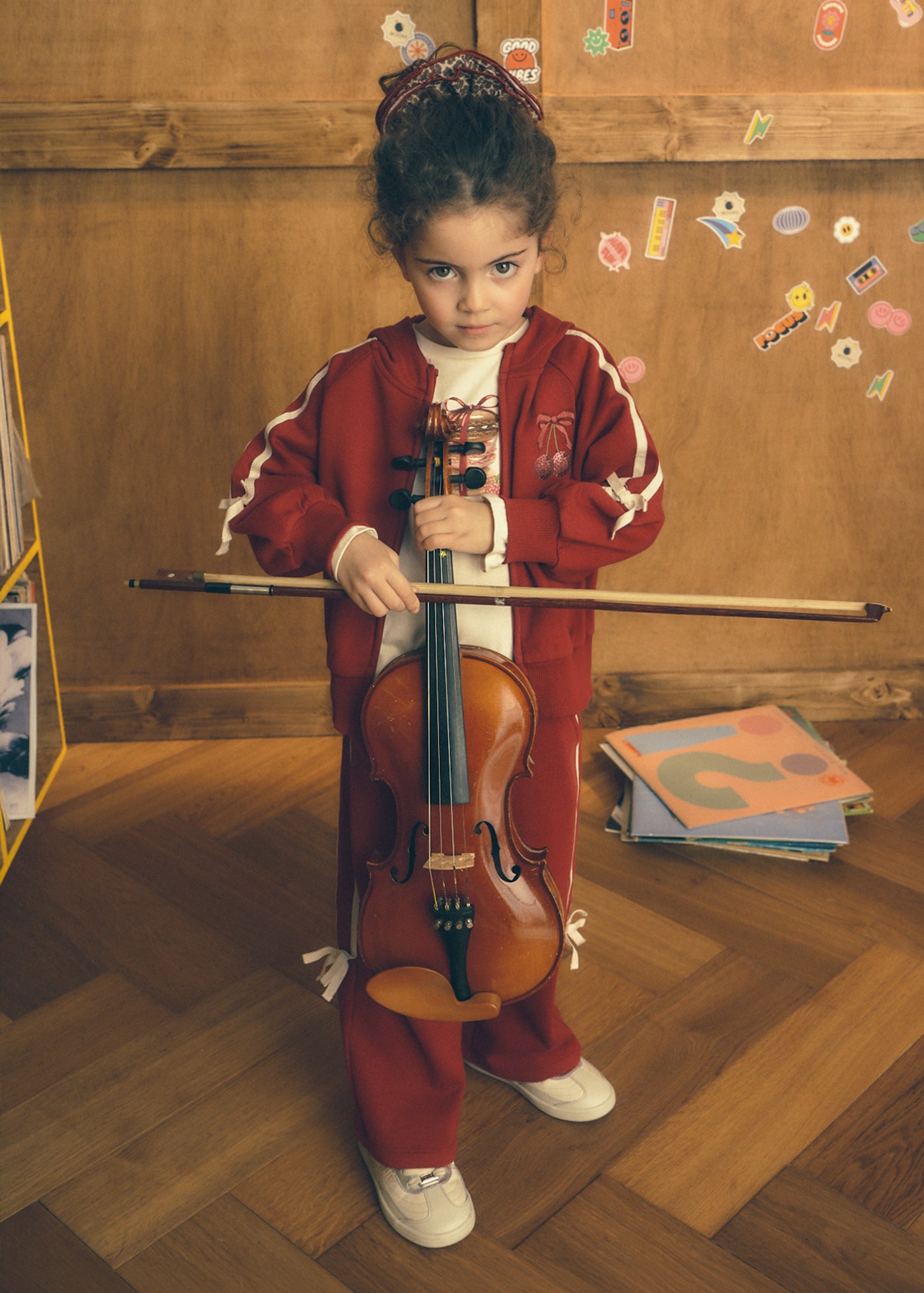 Girl Bow Tracksuit