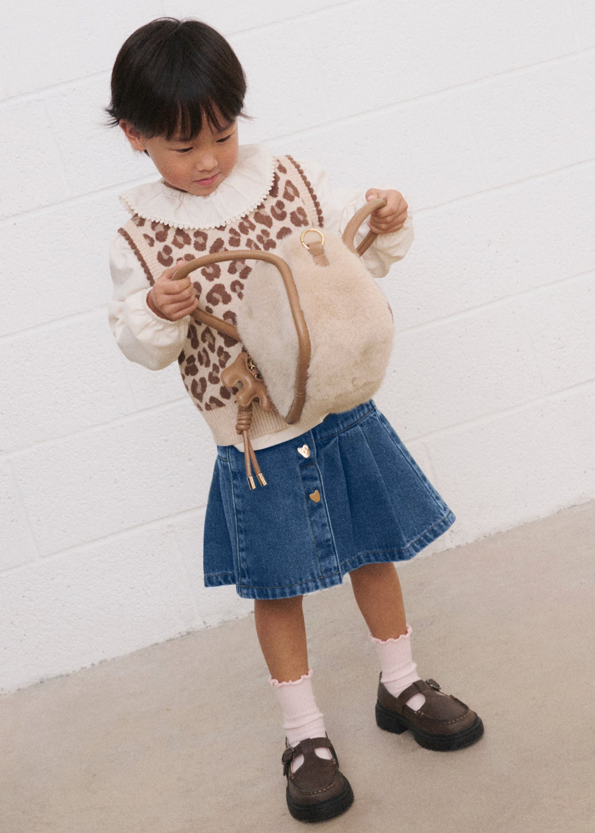 Girl Denim Skirt