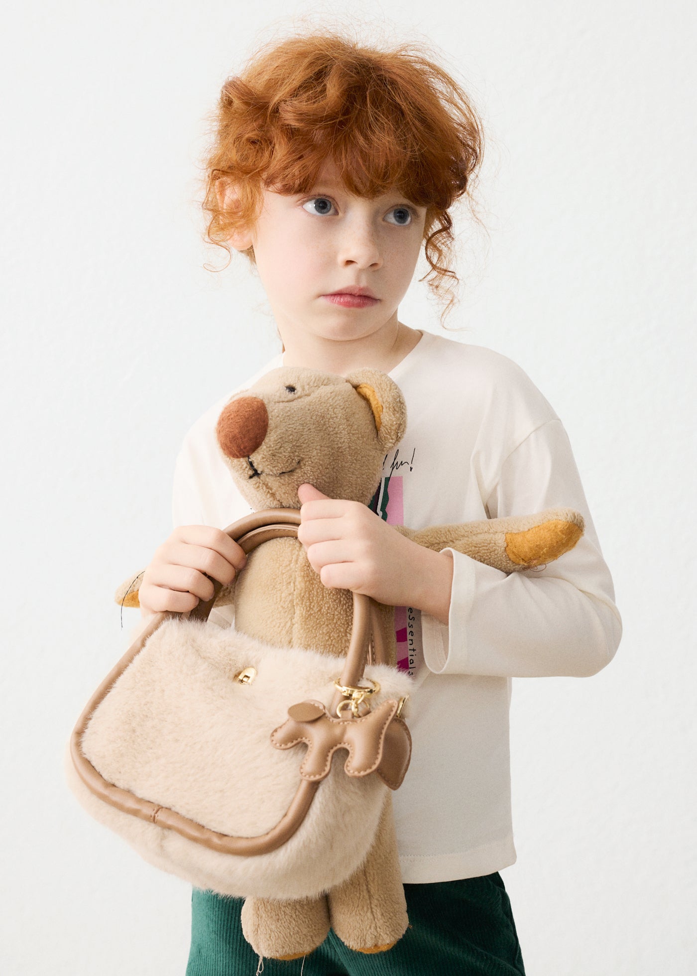 Girl Faux Fur Bag