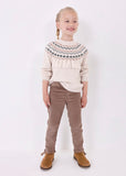 Mocha Corduroy glitter pants
