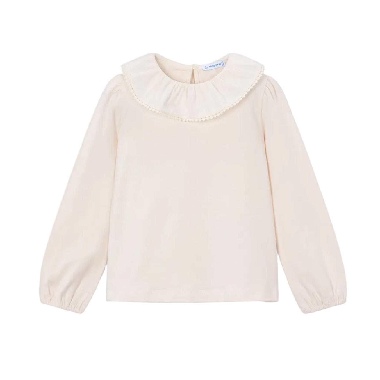Girl Ruffle Collar Blouse