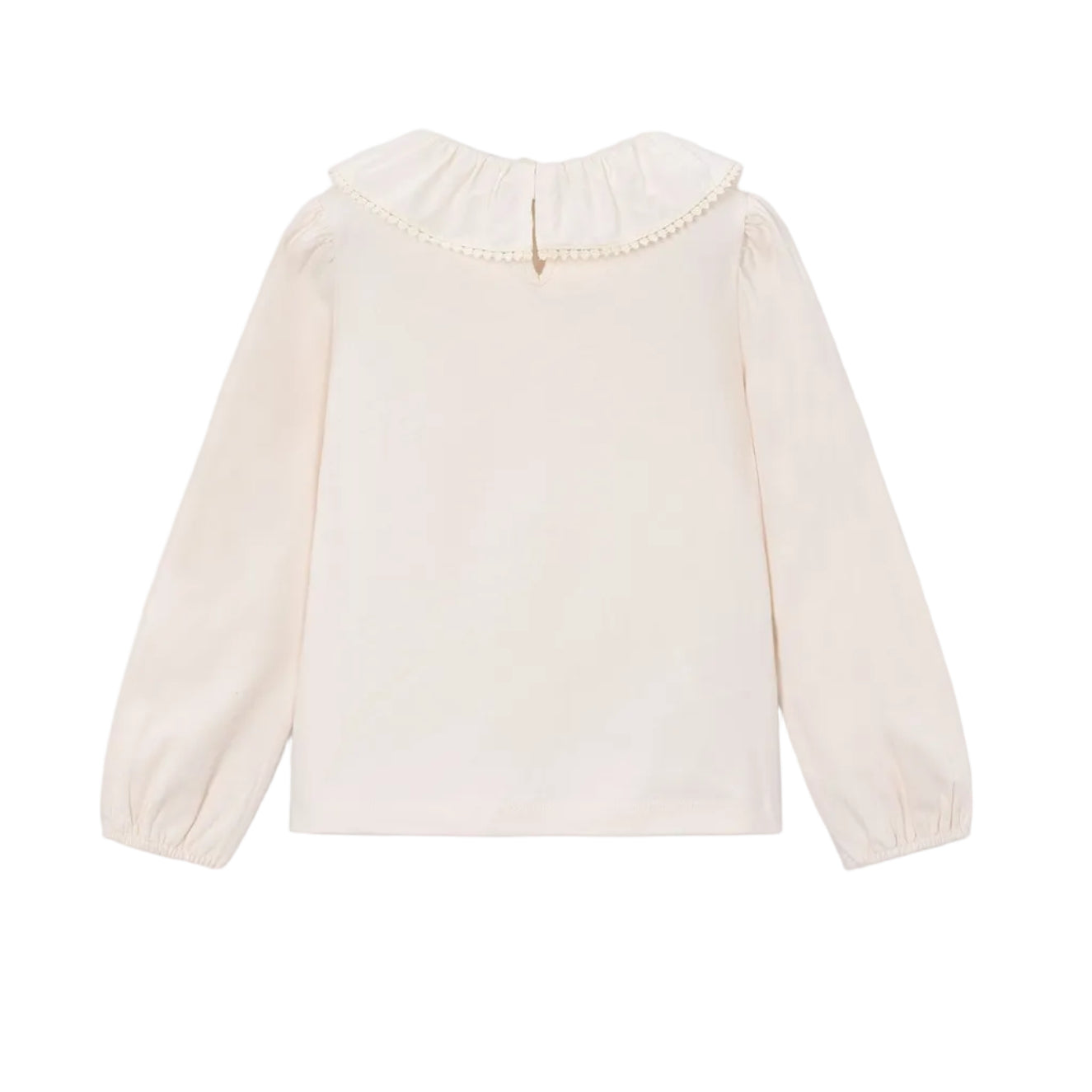 Girl Ruffle Collar Blouse