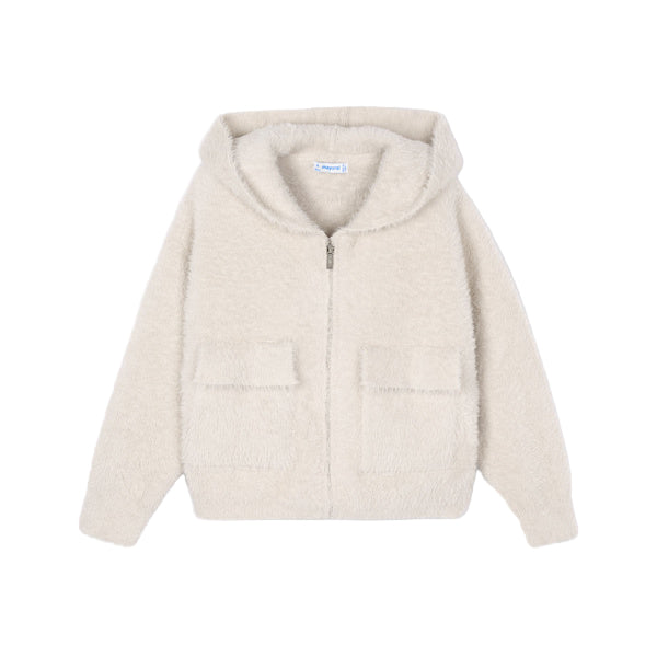 Almond Furry knit sweater