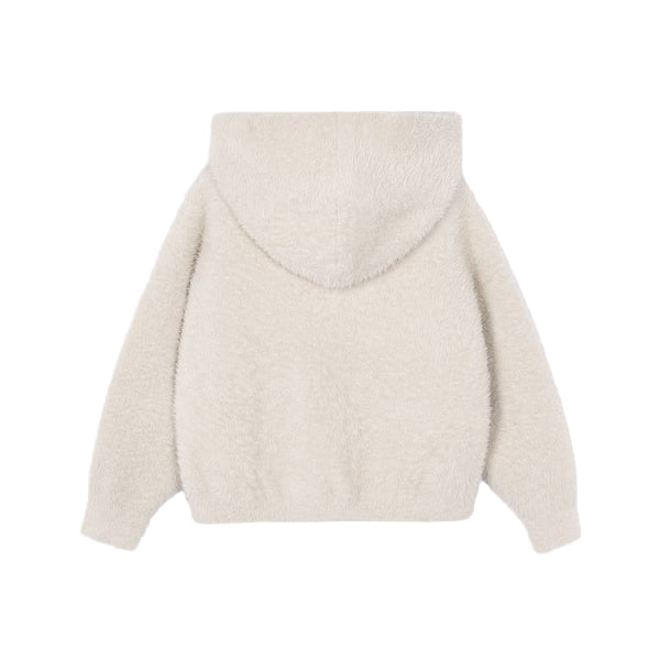 Almond Furry knit sweater