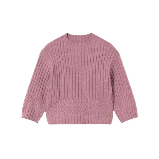 Violet Mix Knit Sweater
