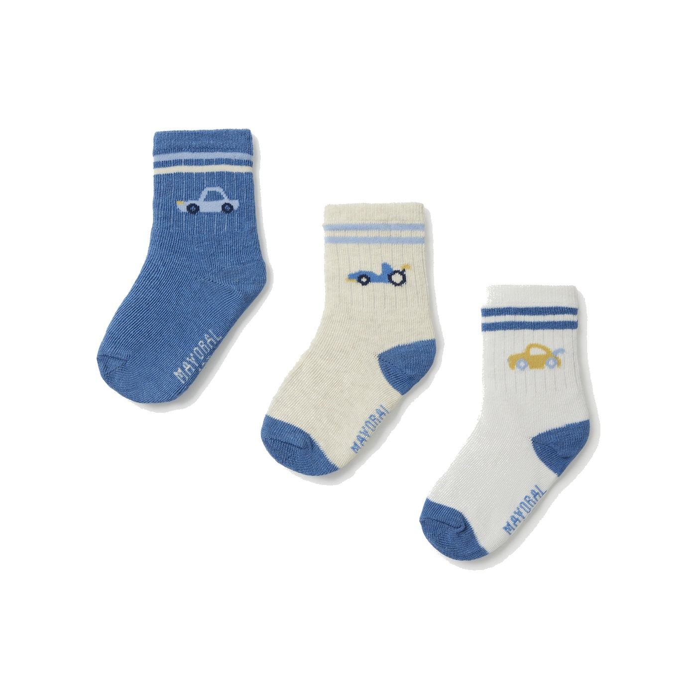 Baby 3-Pack Striped Socks