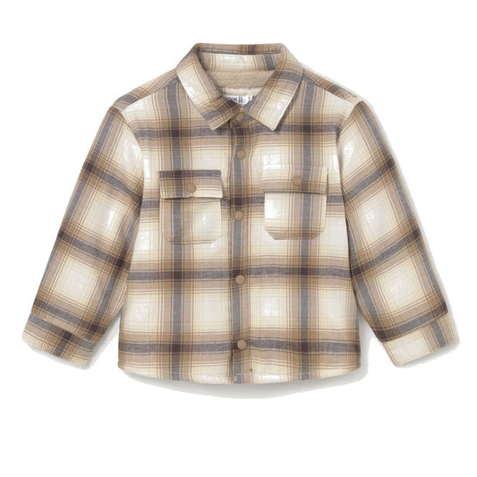 Baby Plaid Overshirt