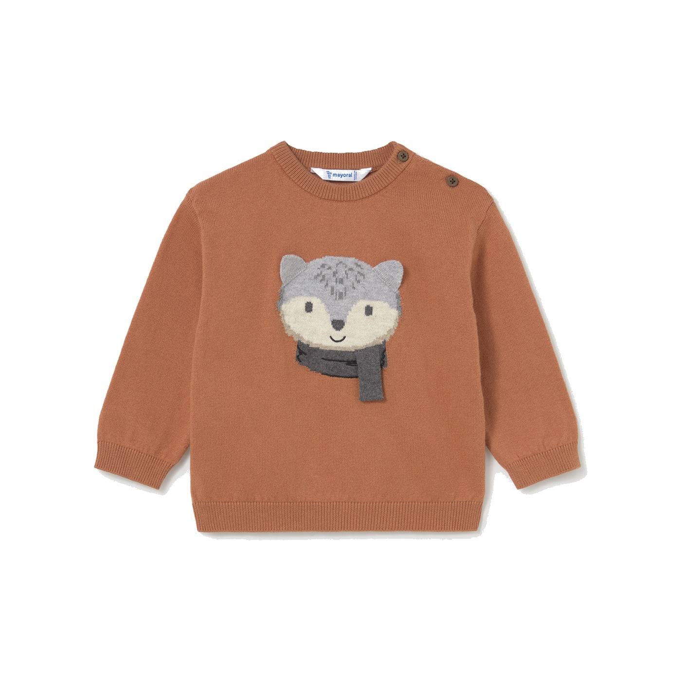 Baby Animal Intarsia Sweater