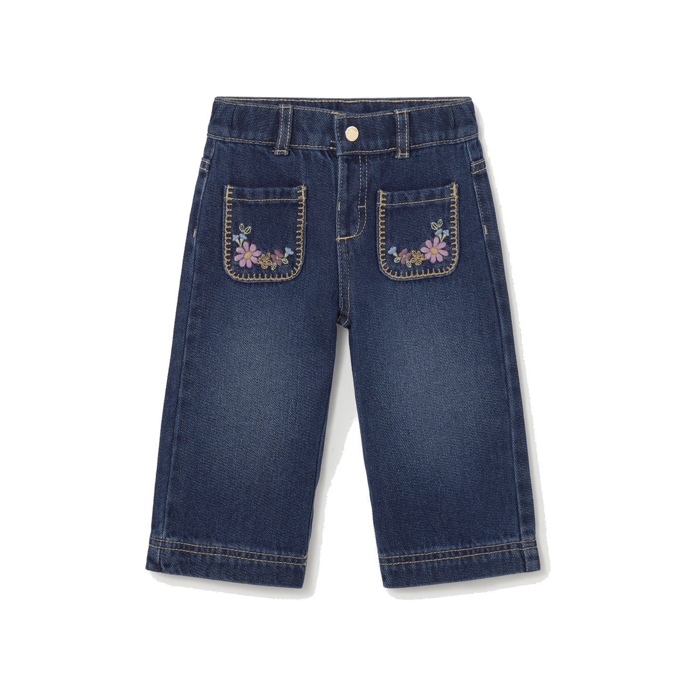 Baby Denim Pants With Pockets