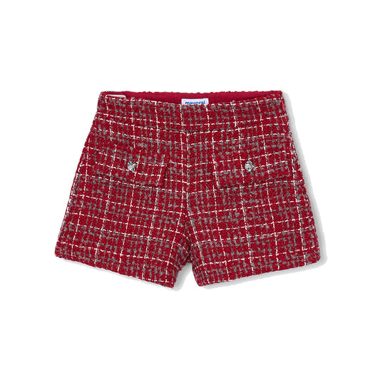 Girl Tweed Shorts