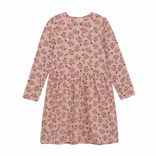 Misty Rose Scattered Flowers Dress