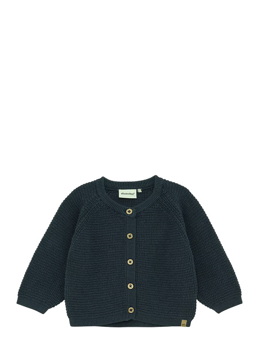 Midnight Navy Knit Cardigan