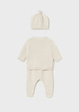 H. Milk Leg warmer & hat set